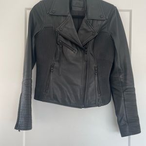 Authentic Rudsak Malta womens leather moto jacket size M Sold out in sto…